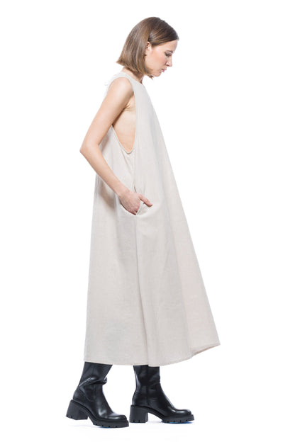 Estrella Dress Profile Walking
