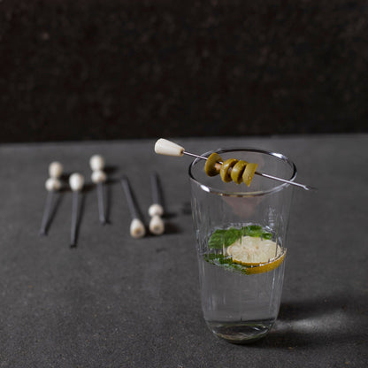 Blanco Cocktail Picks | Set of 6