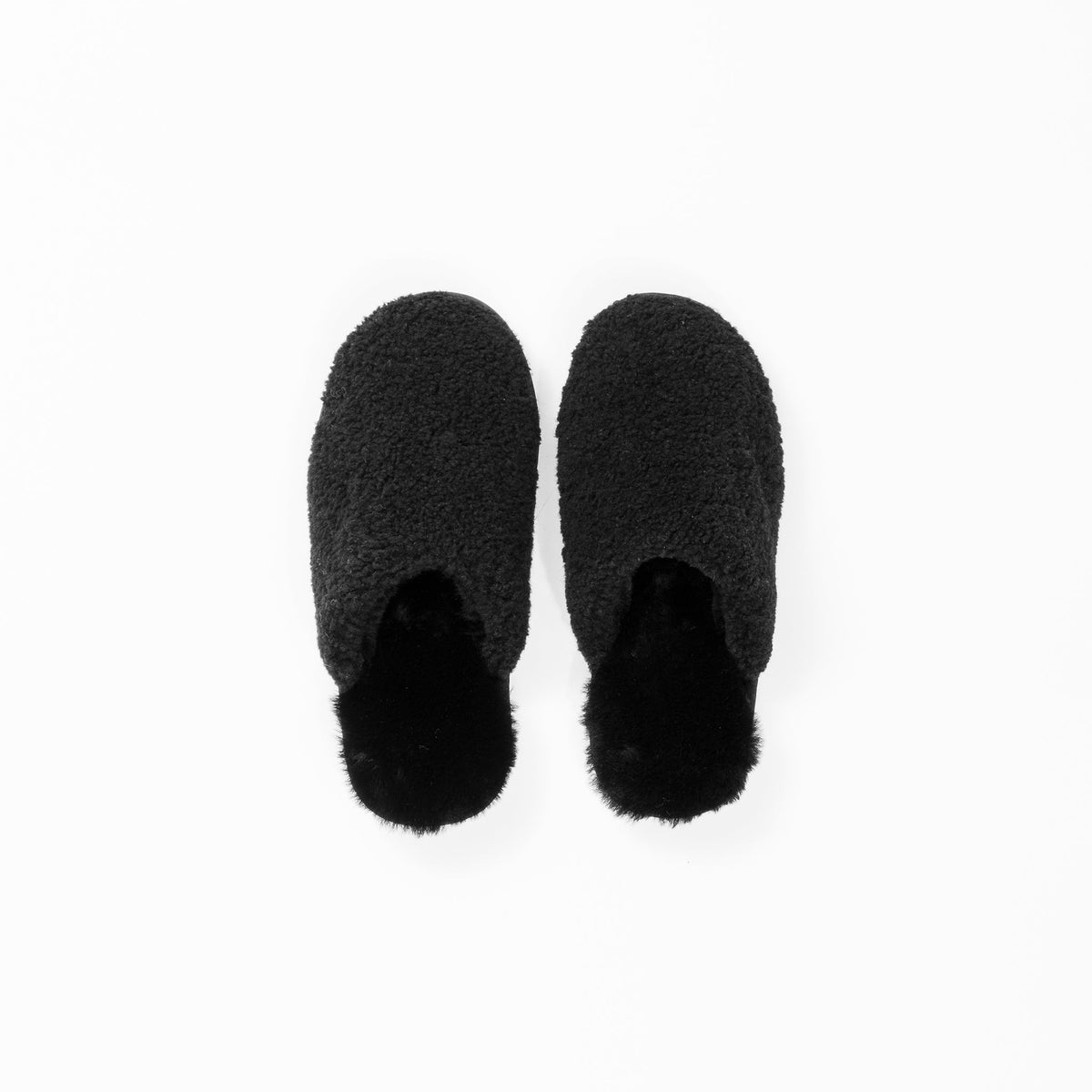 Puffy Sheep Slipper in Espresso - sole detail