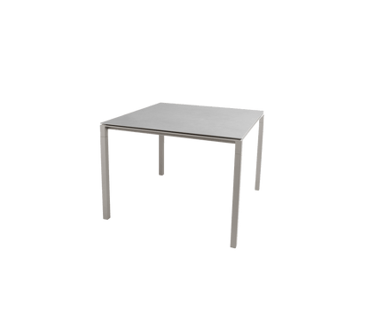 Pure Dining Table, 100x100 cm