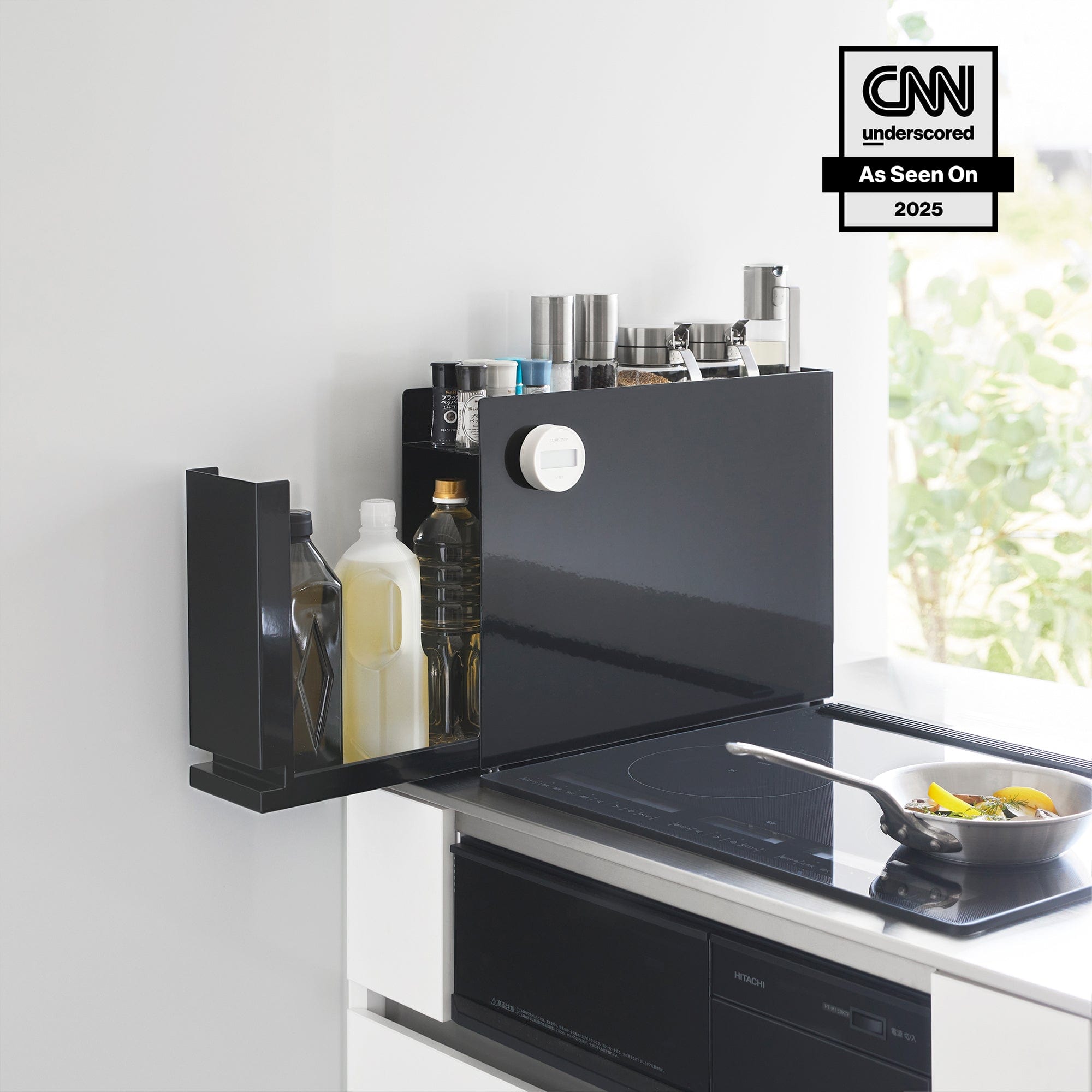 Sliding Drawer Seasoning Rack - Steel