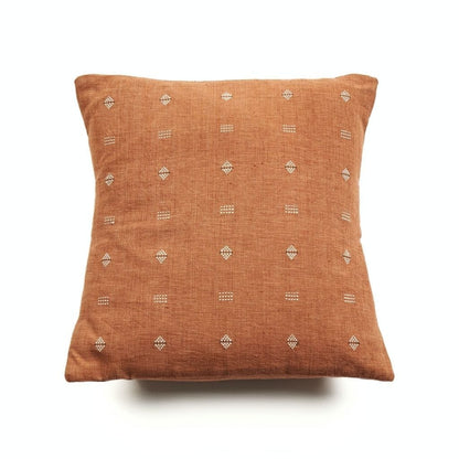 Nira White Hand Spun Organic Cotton Handloom  Pillow