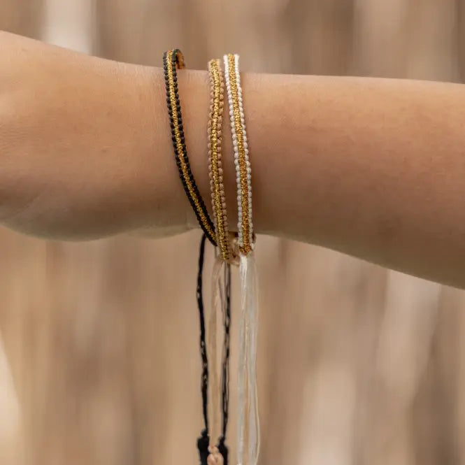 Golden Tassel Bracelets
