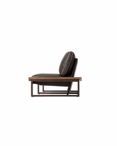 83″ SESTINA CondeHouse sofa with exposed wood structure – sustainable hardwood craftsmanship