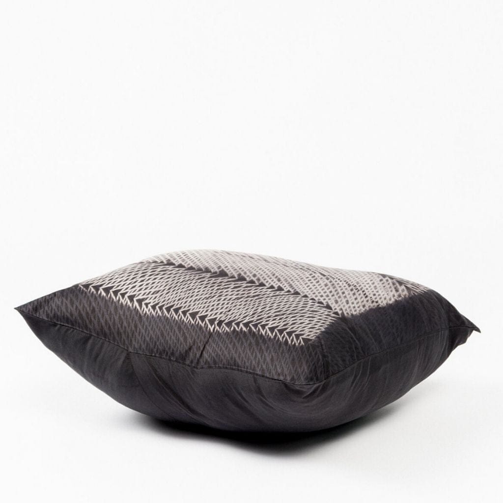 Ara Hand Crafted Shibori Print Mulberry Silk Pillow