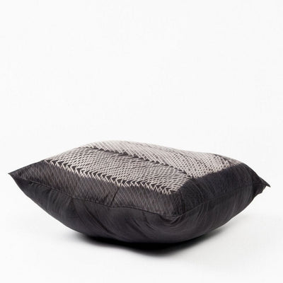 Ara Hand Crafted Shibori Print Mulberry Silk Pillow
