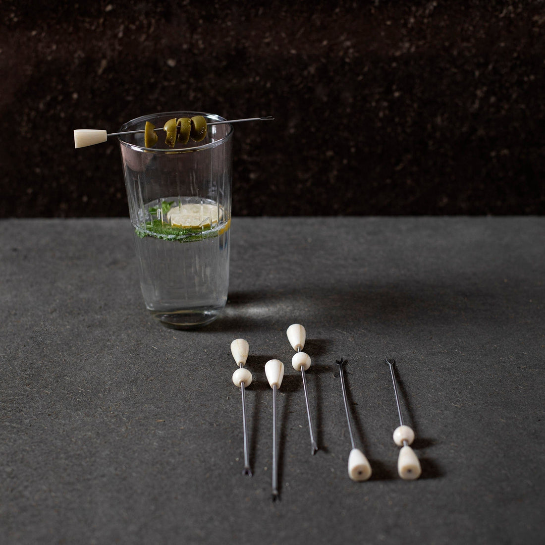 Blanco Cocktail Picks | Set of 6