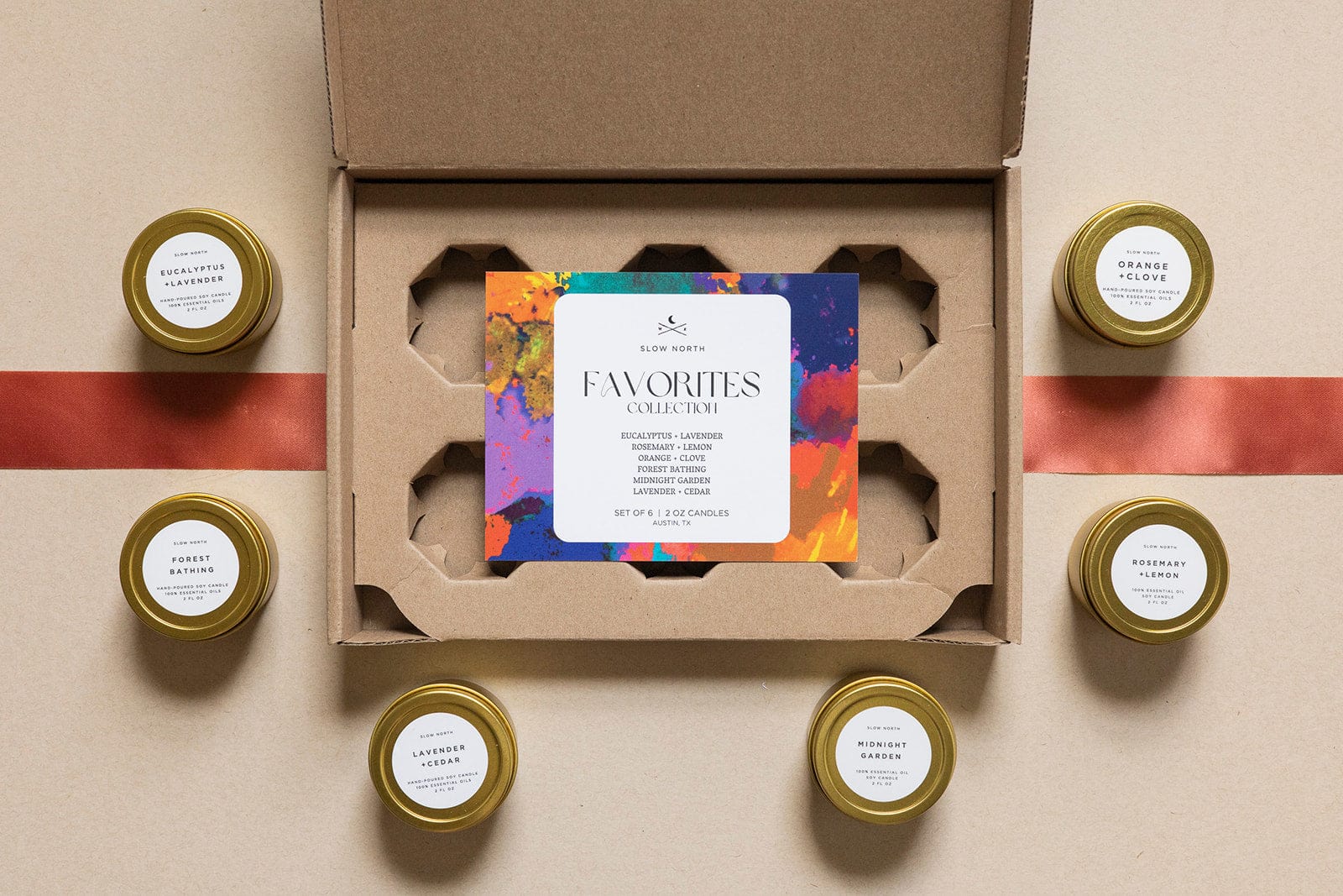 Favorites Collection - 6 Pack Soy Wax Candles