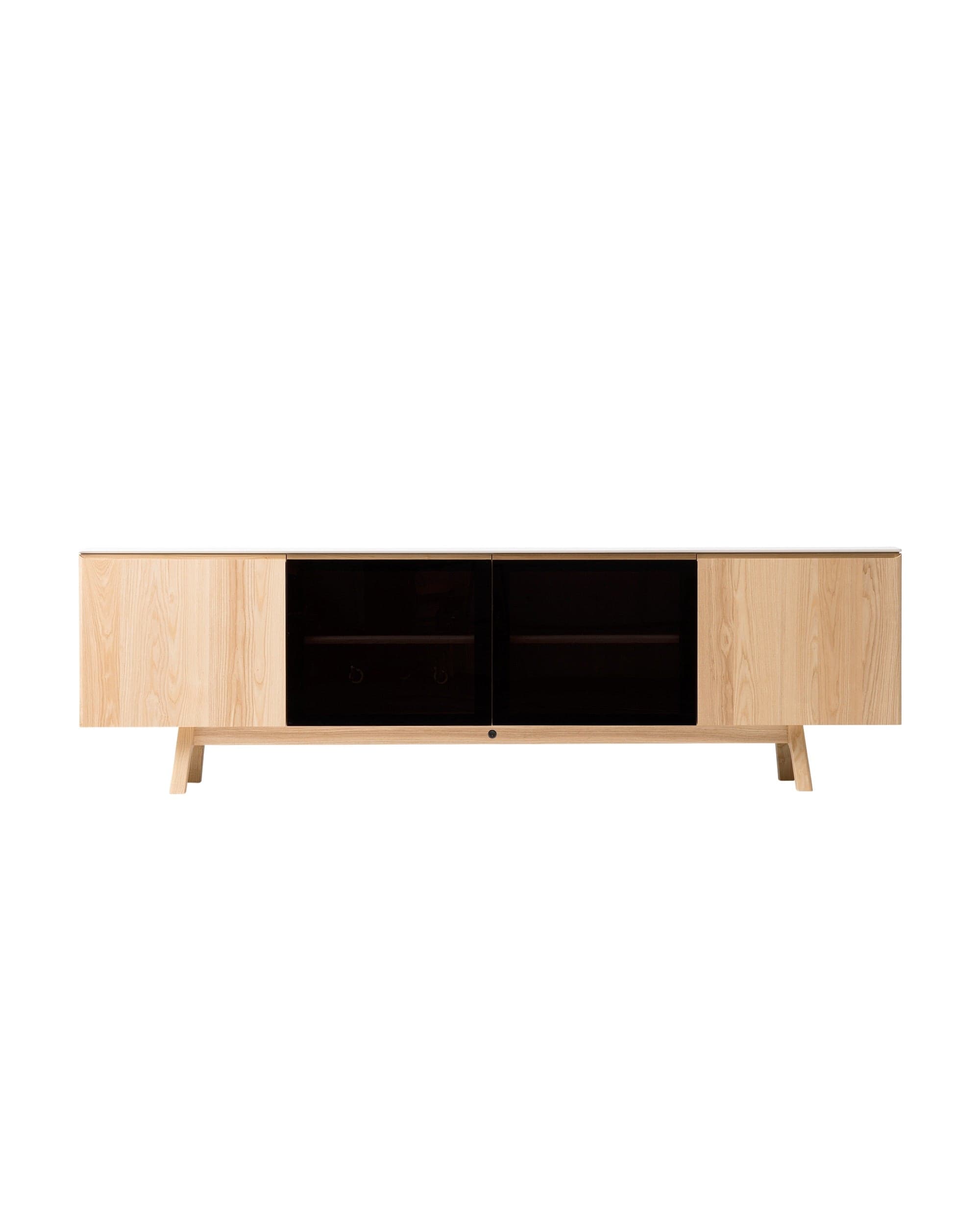TEN Sideboard (Acrylic Door) Japanese Ash Natural