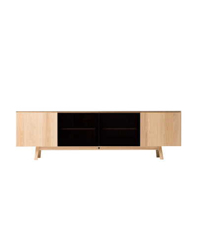 TEN Sideboard (Acrylic Door) Japanese Ash Natural