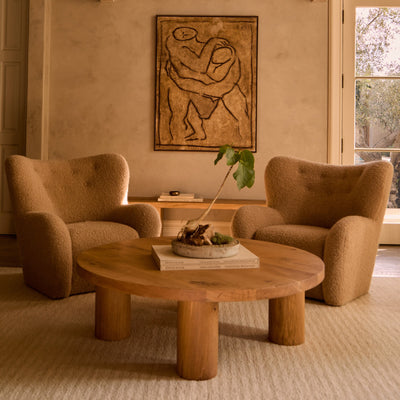 Eik Round Coffee Table by House of Leon — view 2