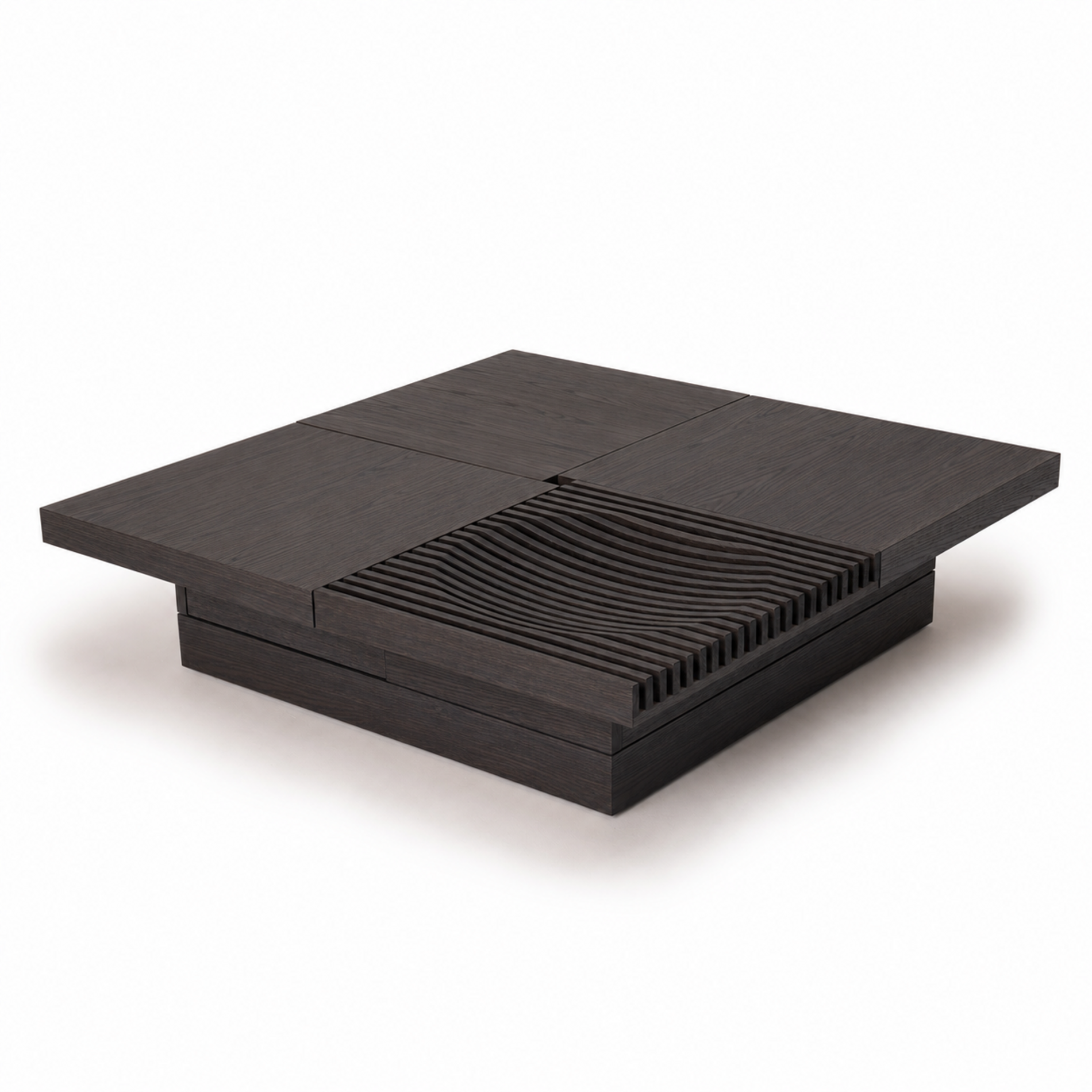 BARRINGER Sliding Coffee Table by CondeHouse | Sculptural Coffee