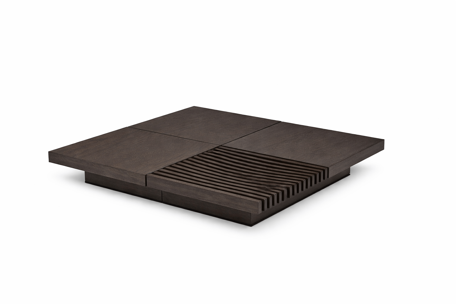 最高級 CONDE HOUSEロースライドテーブル 120cm Used BARRINGER Sliding Coffee Table by CondeHouse | Sculptural Coffee