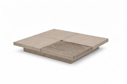 BARRINGER Sliding Coffee Table by CondeHouse | Sculptural Coffee BARRINGER Sliding Coffee Table by CondeHouse | Sculptural Coffee