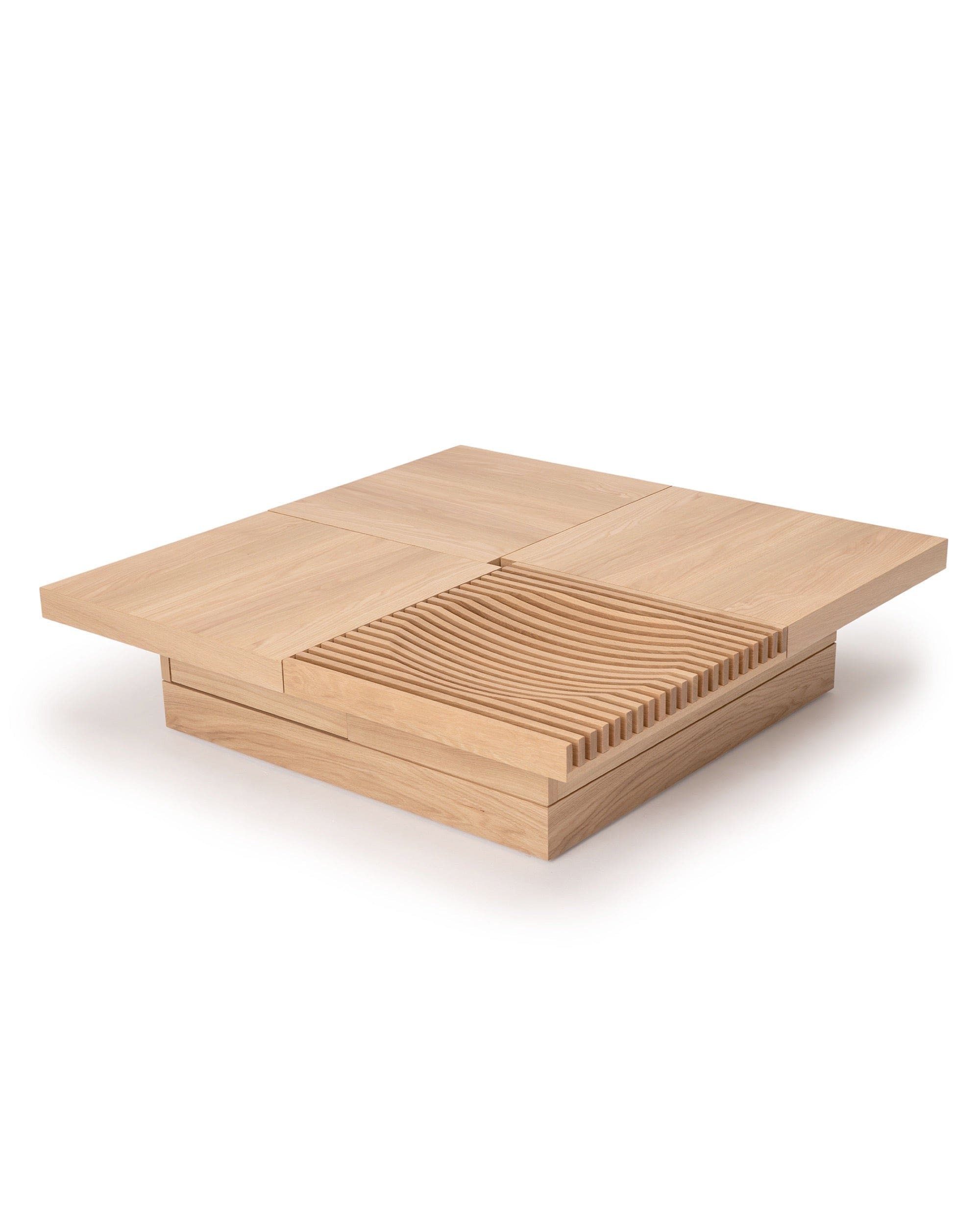 BARRINGER Sliding Coffee Table by CondeHouse | Sculptural Coffee