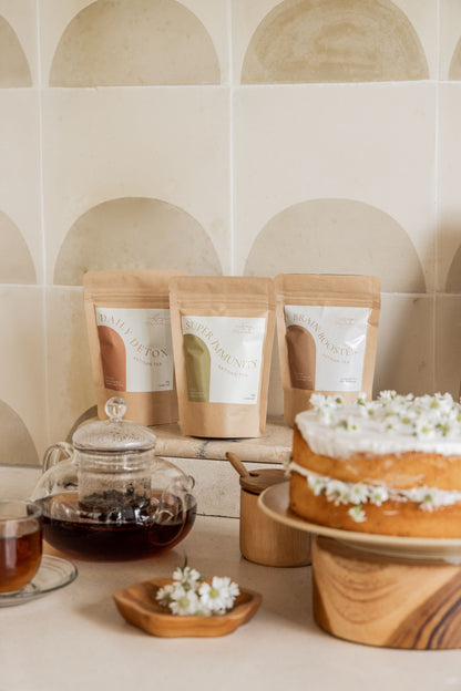 Flora Teak Catch All