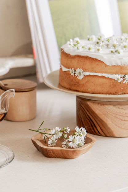 Flora Teak Catch All