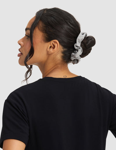Bamboo Stretch-Knit Scrunchies
