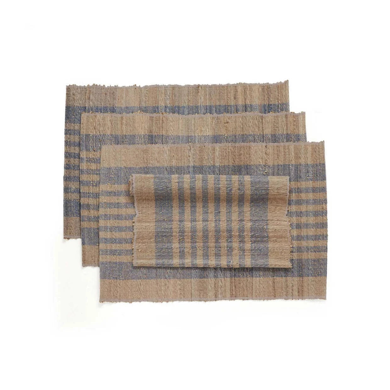 Banana Fiber Handwoven Placemats — Set of 4