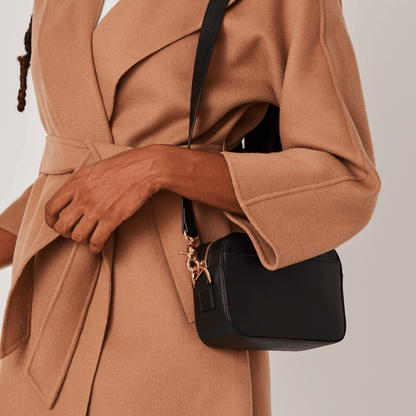 Gala Crossbody Camera Bag (Black)