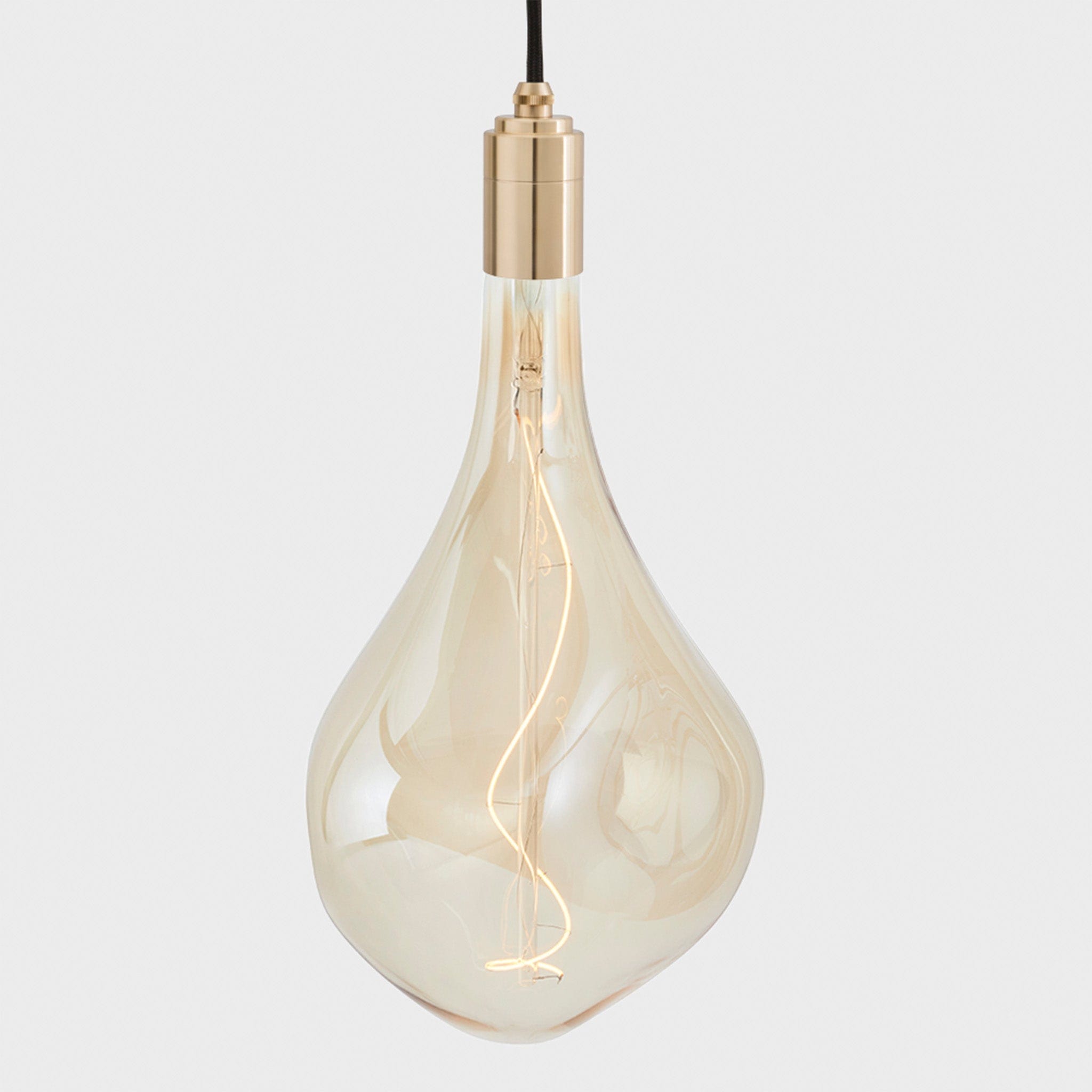 Voronoi III Pendant Light in Brass