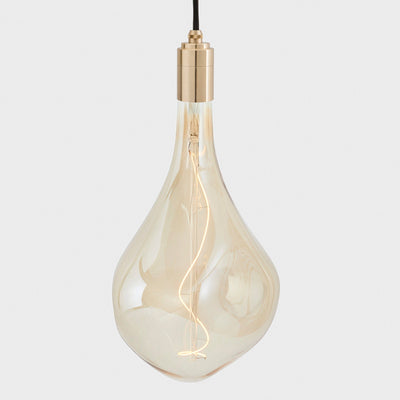 Triple Pendant in Brass + Voronoi III