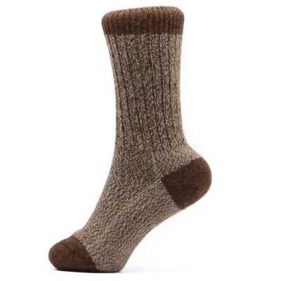 Breathable alpaca wool socks for year-round wear