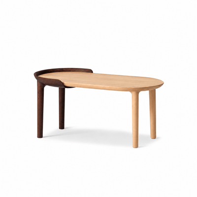 CRUST Coffee Table Japanese Oak Dark Brown