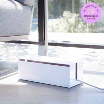 Cable Management Box in White