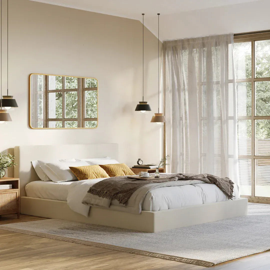 Classic Bed Frame and Headboard by SoftFrame Designs