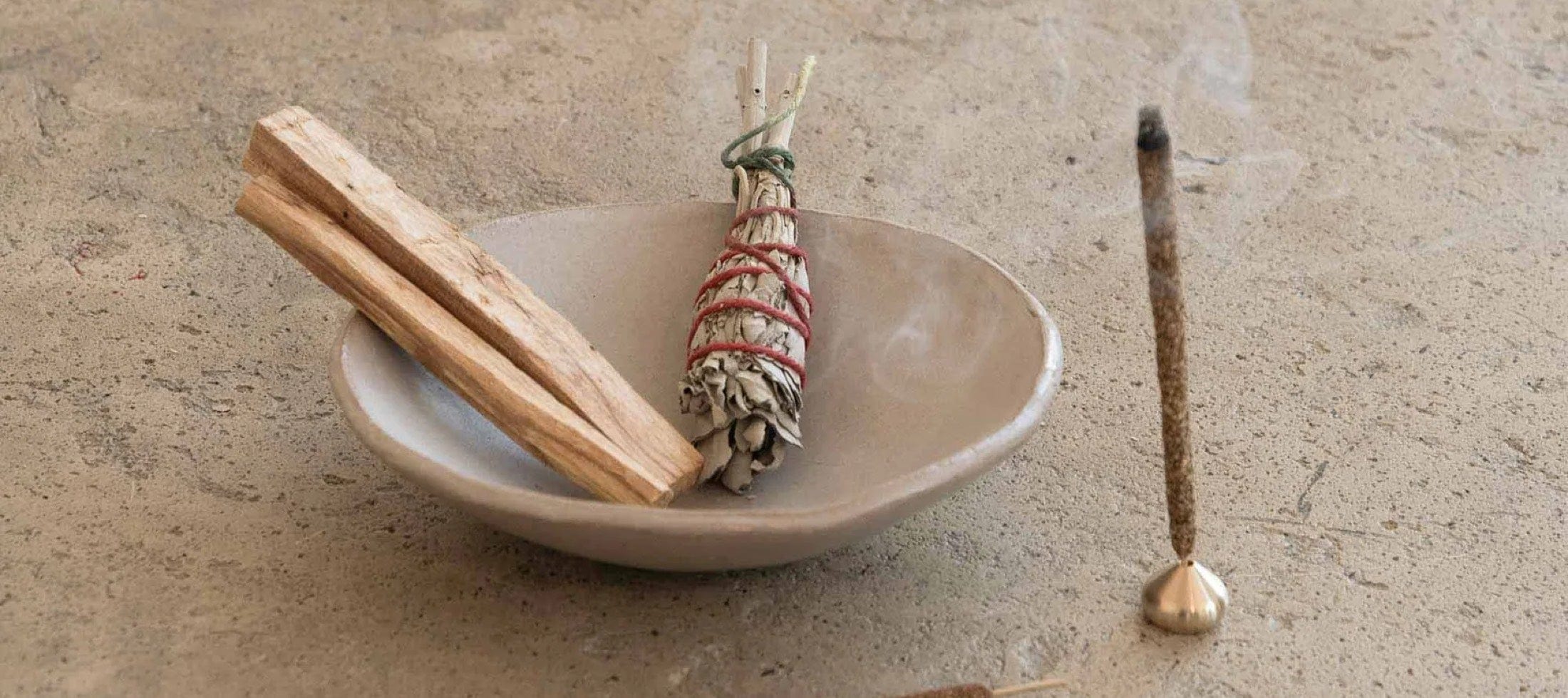 Burning Ritual Kit by Cedar and Myrrh available to shop at Japandi Supply House