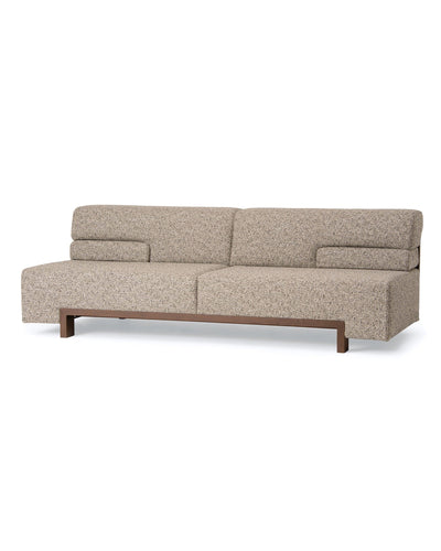 ATILLA Sofa 84" Walnut Dark Brown