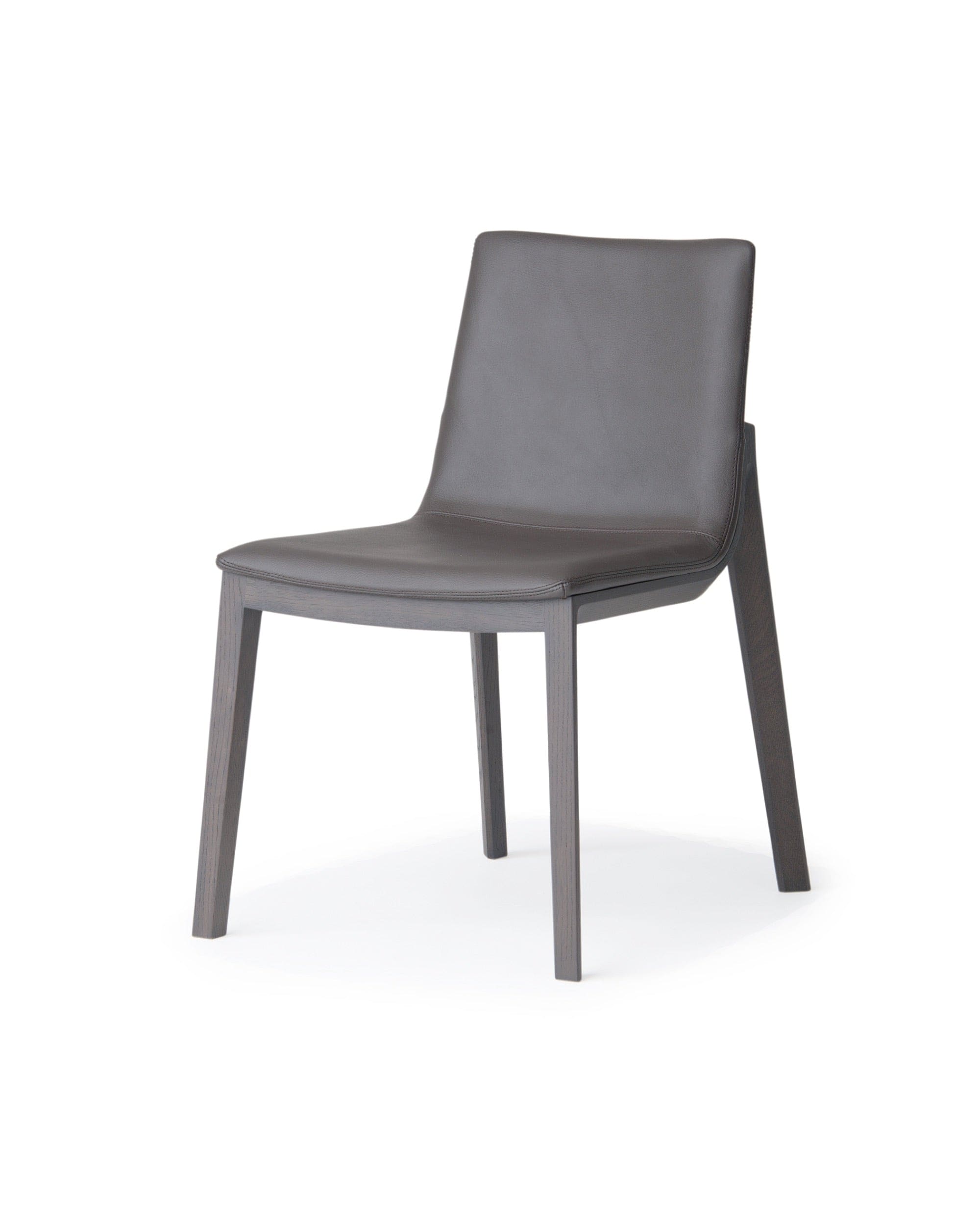 CHALLENGE Side Chair, Japanese Oak Dark Gray