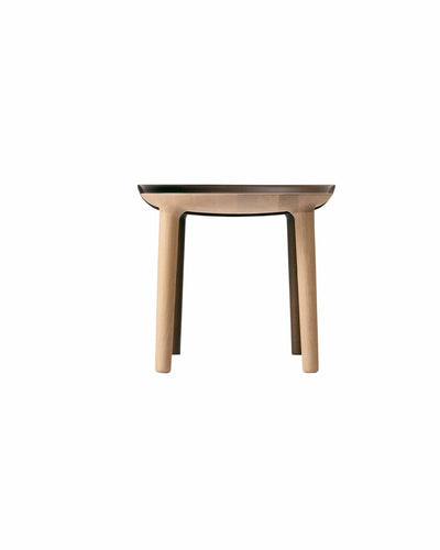 CRUST Coffee Table profile in Japanese Oak Dark Gray and White Wash Finish