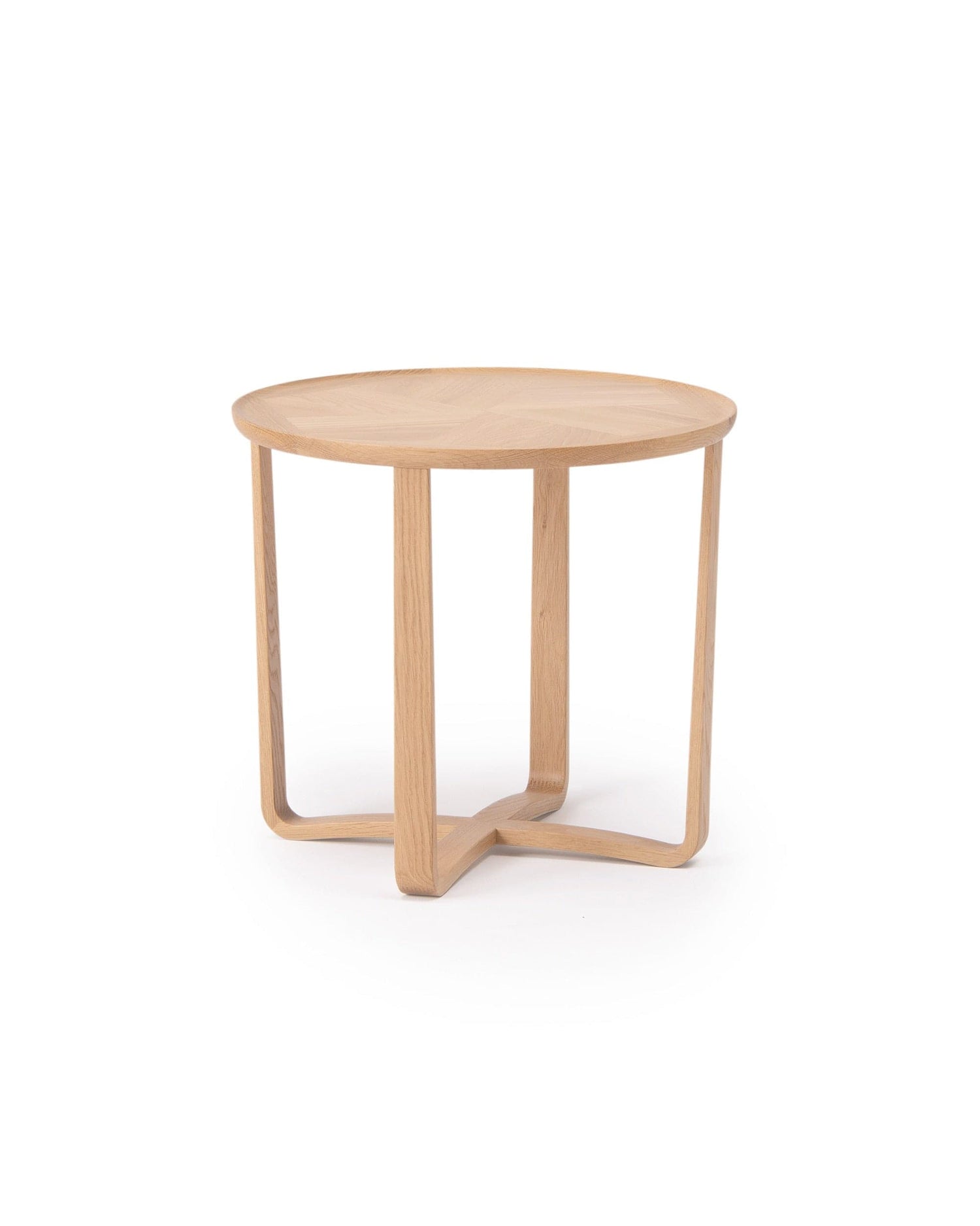 GERBERA Round Coffee Table Japanese Oak Natural