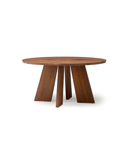 HAKAMA Round Table Walnut Natural