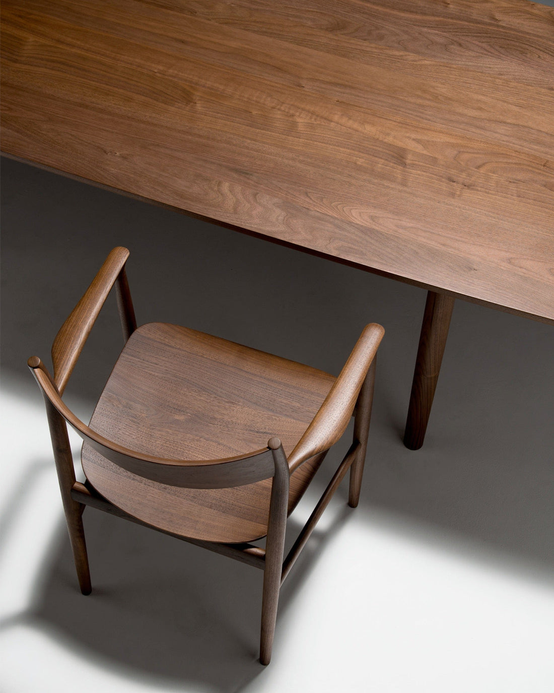 KAMUY Armchair (wooden seat), Walnut Natural