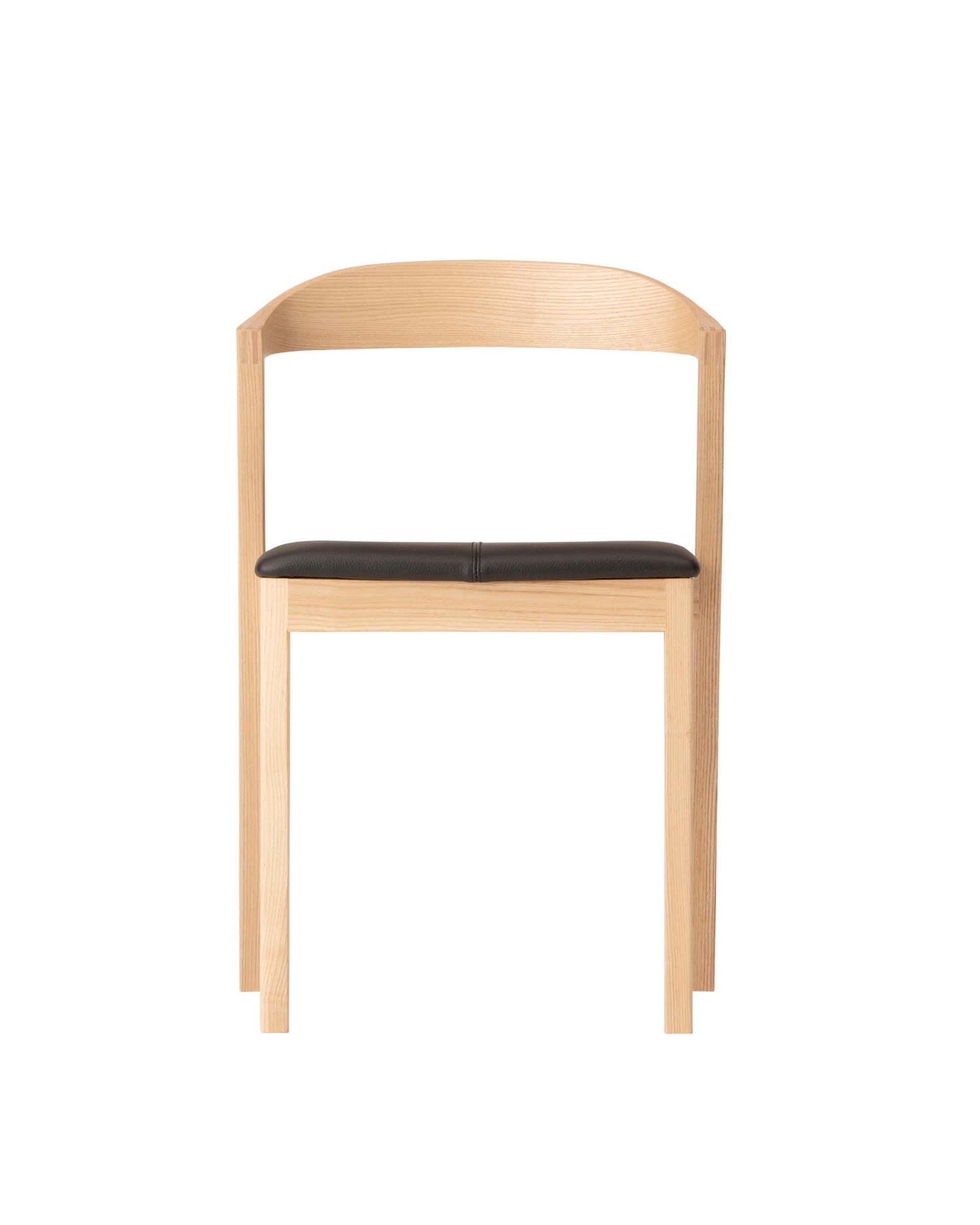 KIILA Stacking Chair (Upholstered Seat), Japanese Ash Natural