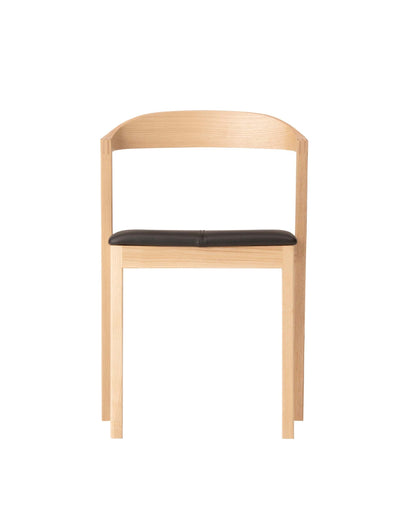 KIILA Stacking Chair (Upholstered Seat), Japanese Ash Natural