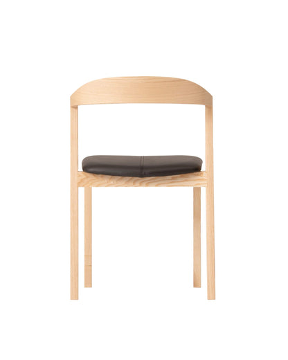 KIILA Stacking Chair (Upholstered Seat), Japanese Ash Natural