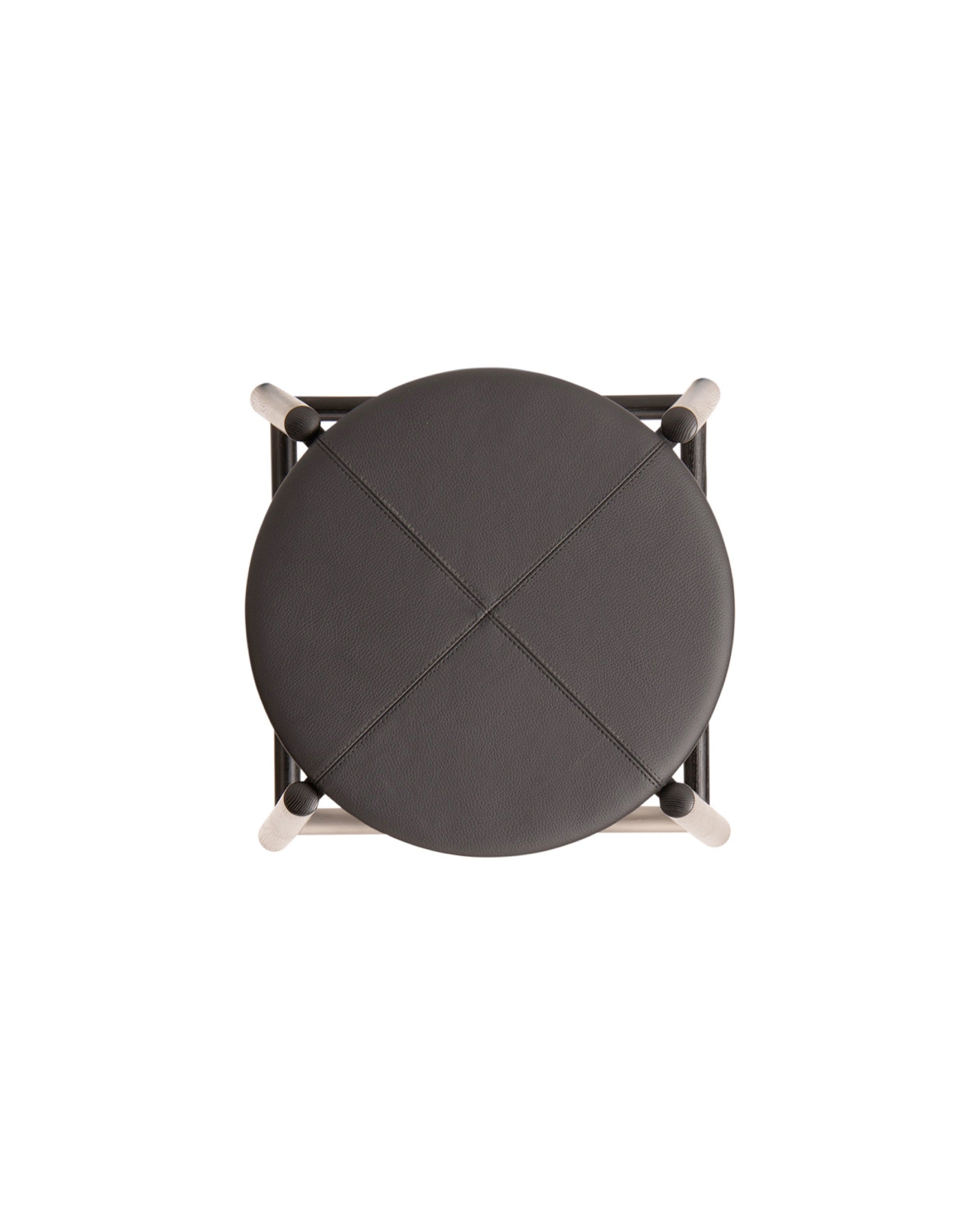 KOTAN Stool (Upholstered Seat) - Thumbnail 4