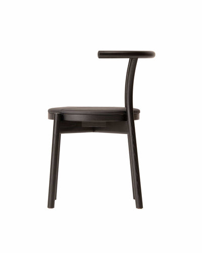 KOTAN Chair (Upholstered Seat), Japanese Ash Black