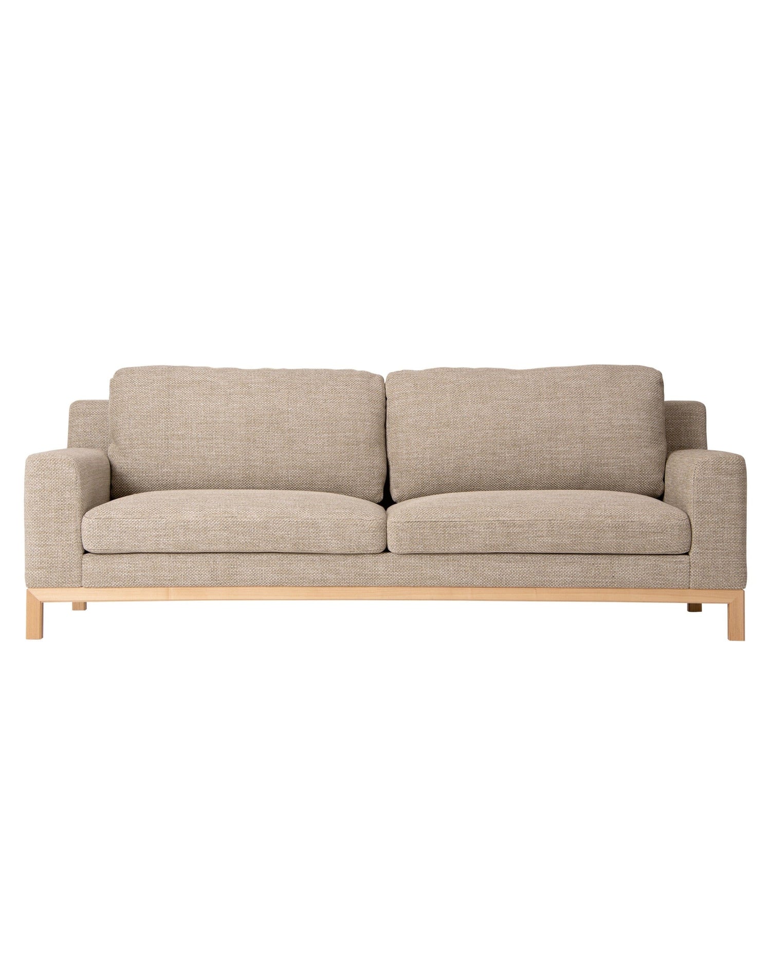 QUODO Sofa - 83&quot; Japanese Ash Natural