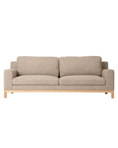 QUODO Sofa 83" Japanese Ash Natural