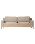 QUODO Sofa 83" Japanese Ash Natural