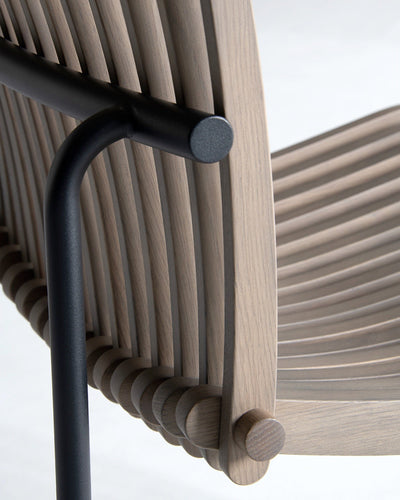 SLAT Chair Japanese Oak Gray Wash 