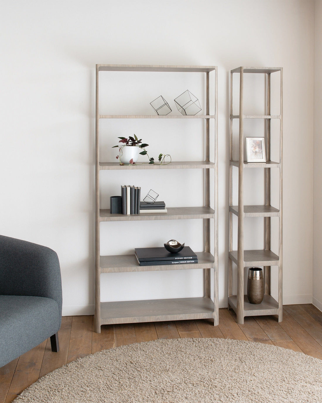 SORAHE Tower Shelving Japanese Ash Gray Wash