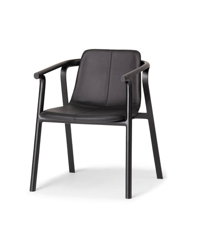 SPLINTER Armchair (shell type) Japanese Oak Black