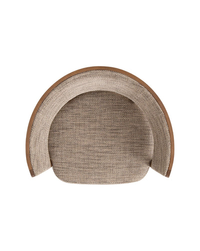TOSAI Lounge Chair, Walnut Natural