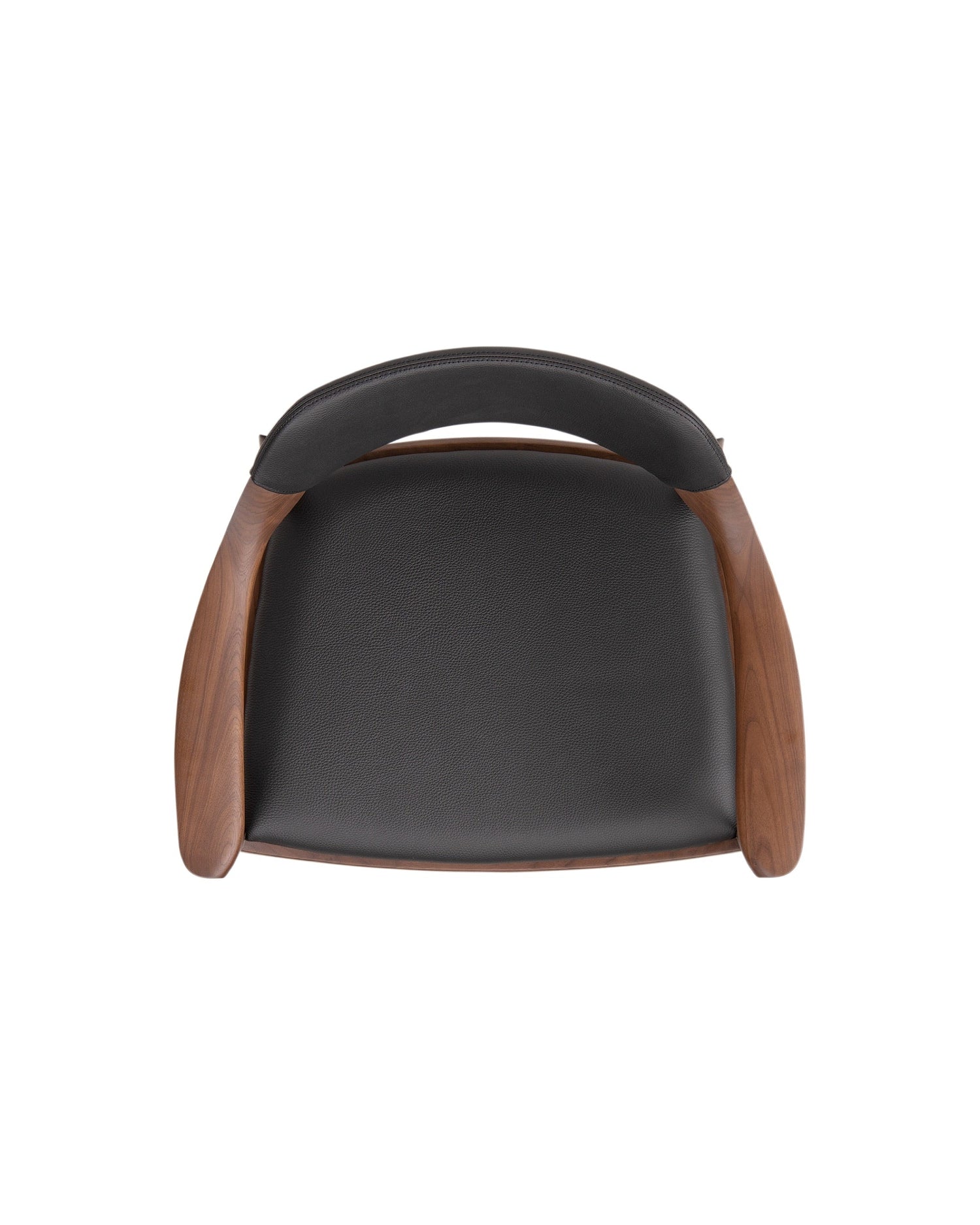 WING Armchair (Upholstered Back) Walnut Natural